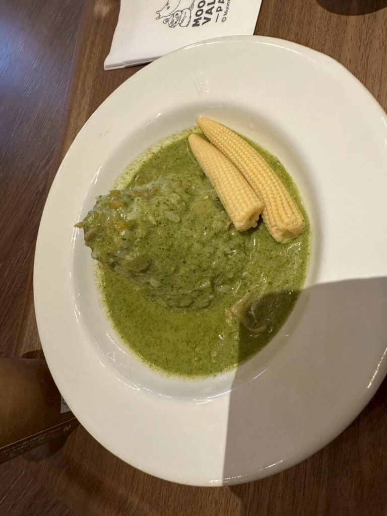スナフキンの帽子カレー