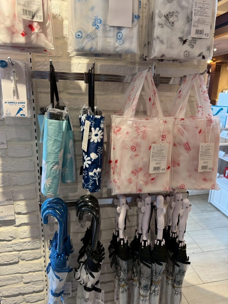 ムーミンバレーパーク傘・雨具
